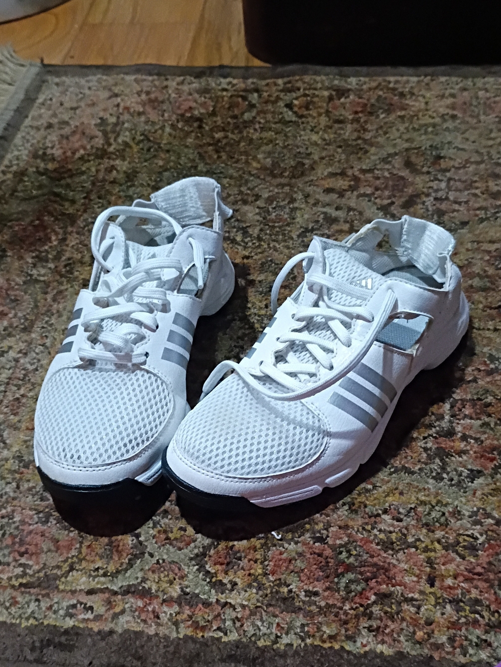Adidas White Climacool Women's Slingback Golf Shoe.
